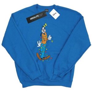 Li-cense Disney heren goofy kerstverlichting sweatshirt