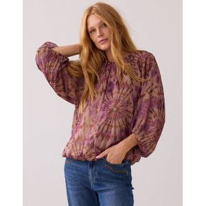 Summum - Blouse lange mouw - Paars - 2s3339-12269