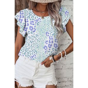 Dierprint Korte Mouw Top