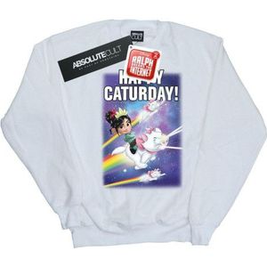 Li-cense Disney heren wreck it ralph happy caturday sweatshirt