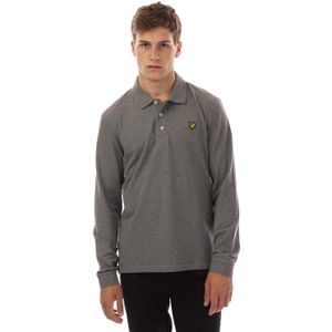 Lyle And Scott - Poloshirt - Grijs - Lange Mouwen