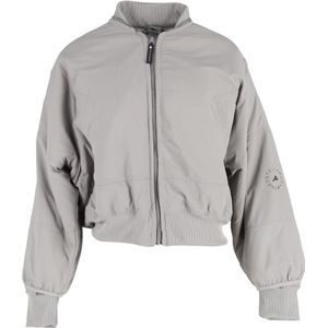 Stella McCartney voor Adidas Bomberjack in Grijze Polyester