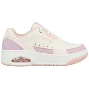 Skaterschoen - Wit/Lavendel - Retro Sneaker - Vetersluiting - Memory Foam