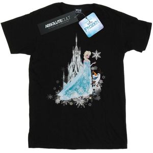 Li-cense Disney heren frozen elsa en olaf winter magie t-shirt