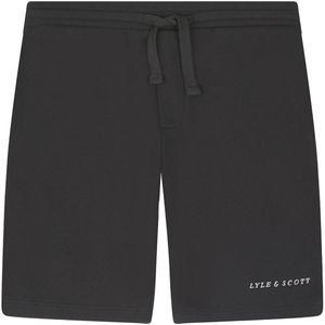 Lyle And Scott - Juniors Script Embroidered - Sweat Shorts - Gunmetal