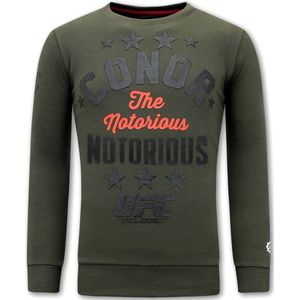 Local Fanatic Sweater met print conor notorious