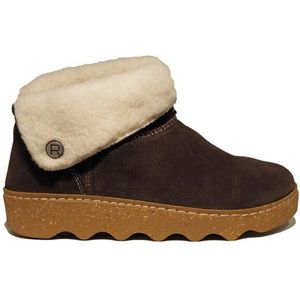 Rohde - Foggia 6128 - Pantoffel - Mocca - Veloursleder - Lamswol