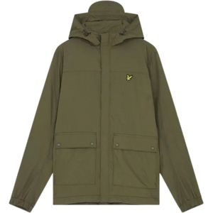 Lyle & Scott - Groene Jas - Lichtgewicht - Met Capuchon - 100% Nylon