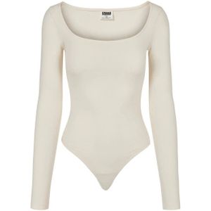 Urban Classics Dames biologische bodysuit met lange mouwen