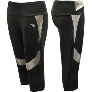 Diadora - 3/4 Legging - Donker Rook - Dames