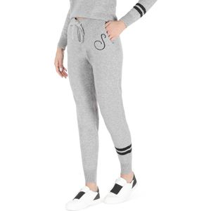 Crown Of Edinburgh Kasjmier Trainingsbroek Morningside Grijs S