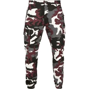 Urban Classics Heren 2.0 camo cargo broek