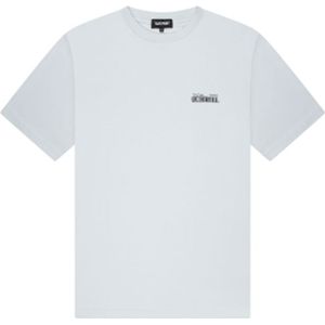 Quotrell | venezia t-shirt light blue/black