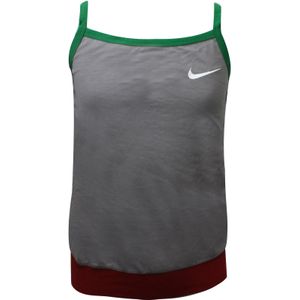 Nike - Tanktop - Grijs - Casual Colour Block - Meisjes