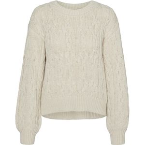 Vero Moda Vmanemone ls o-neck pullover ga beige