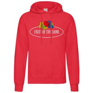 Fruit of the Loom - Vintage Klassieke Logo - Hoodie - Dames