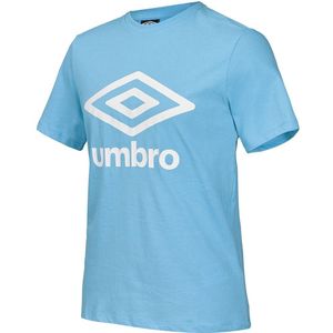 Umbro - Groot Logo - Heren T-Shirt - Hemelsblauw