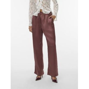 VERO MODA - VMSESIL HW WIDE SATIN PANT - Dames - Leggings - High Waist - Wide Leg Fit