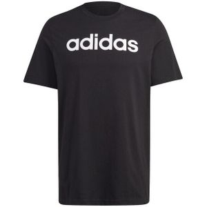 Adidas - Essentials Linear - T-shirt - Katoen - Geborduurd Logo