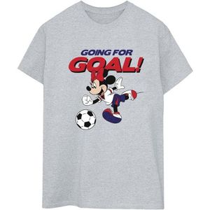 Li-cense Disney dames minnie mouse gaan voor doel katoenen vriendje t-shirt