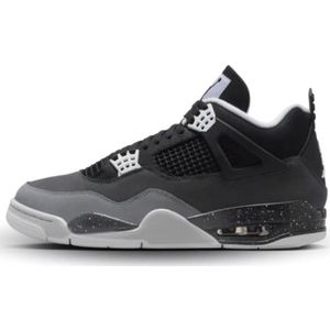 Nike - Air Jordan 4 Retro Fear - Basketbalschoenen - Grijs - Nubuck - Limited Edition
