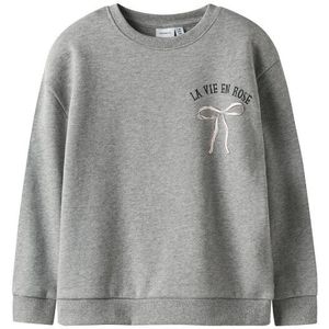 Name It - Sweat 13250103 - Vesten - Midden Grijs