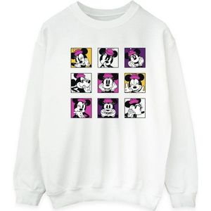 Li-cense Disney heren minnie mouse vierkantjes sweatshirt