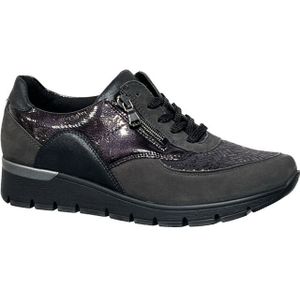 Waldläufer - 626K02 - Veterschoenen - Carbon - Leer