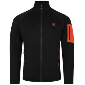 Dare2b - Torrek Fleece Top - Groen - Polyester - Ademend - Lange Mouwen - Rits