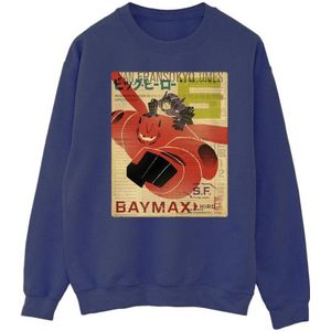 Li-cense - Big Hero 6 - Sweatshirt - Multicolor - 50% Katoen, 50% Polyester, Gedrukt, Crew Neck