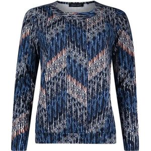 Roberto Sarto - Top lange mouw 531197 - Donker Blauw