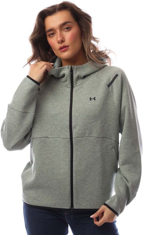 Under Armour - Unstoppable Fleece - Damescapuchon - Zacht en Ademend