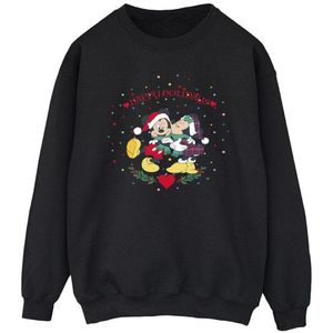 Li-cense Disney heren mickey mouse mickey minnie kerstmis sweatshirt
