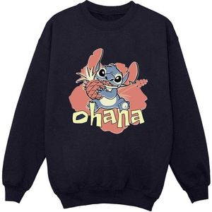 Li-cense Disney heren lilo and stitch ohana ananas sweatshirt