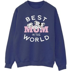 Li-cense Disney heren 101 dalmatiërs beste moeder ter wereld sweatshirt