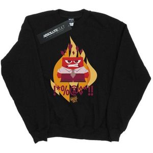Li-cense Disney - Inside Out Sweatshirt - Zwart - Katoen/Polyester