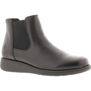 Hush Puppies - Leonie - Enkellaarzen - Zwart - Leer