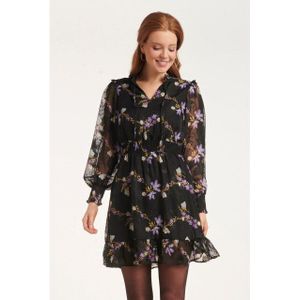 Smashed Lemon 24502 e chiffon korte jurk |