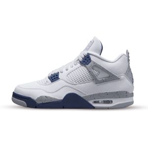 Nike Air jordan 4 retro white midnight navy