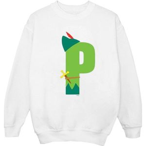 Li-cense Disney heren alphabet p is for peter pan sweatshirt