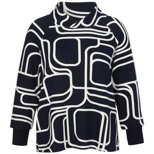 Via Appia Due - Sweat 2515712 - Donker Blauw - Sweatshirt