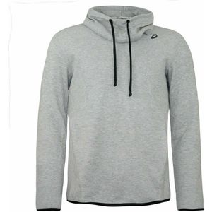 Asics - Dames - Grijze Trui - Sweatshirt met Capuchon