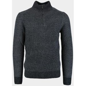 Bos Bright Blue Pullover half zip grof 4356225/158f