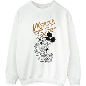 Li-cense - Disney Heren Sweatshirt - Zwart - 50% Katoen, 50% Polyester