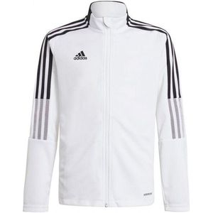 Adidas - Tiro 21 - Sweatshirt - Zwart - 100% Gerecycleerd Polyester, Aeroready