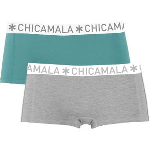 Muchachomalo Meisjes 2-pack boxershorts effen