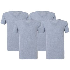 McGregor - Premium Stretch T-shirt - 4-pack - V-hals