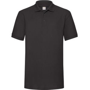 Fruit of the Loom - Poloshirt - Eenvoudig - Wit - 65% Polyester 35% Katoen