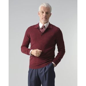 Dutch Dandies Arno kantelberg polo met lange mouwen