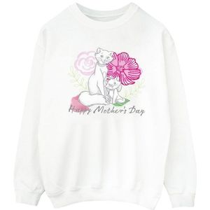 Li-cense - Disney Dames Sweatshirt - Kleur: Grijs - Materiaal: 50% Katoen, 50% Polyester